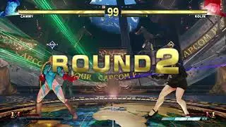 STREET FIGHTER V Cammy vs Kolin