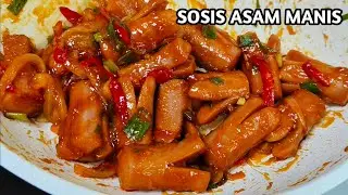 Simple Bikinnya, Enak Rasanya ‼️ RESEP SOSIS ASAM MANIS