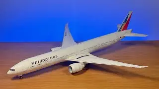 Philippine Airlines Boeing 777-300ER Papercraft (Citycraft template) | Alvarez Papercraft