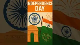 Make an Independence Day Poster in Photoshop 🎨  1-Minute Tutorial#shorts #ytshorts