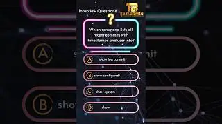 JNCIA Interview Questions | Junos User Interfaces | #tungabadranetworks