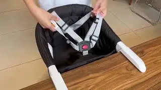 The 5-in-1 Hook-On High Chair Every Modern Family Needs!#ProductDesign hashtag#ChildSafety