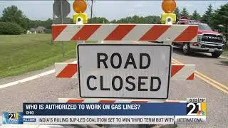 Who is authorized to work on gas lines in Ohio?