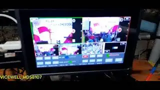 DEVICEWELL HDS8107 VIDEO SWITCHER / LIVE streaming 