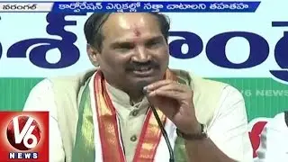 Telangana Congress party leaders concentrate on Warangal Greater elections (19-06-2015)