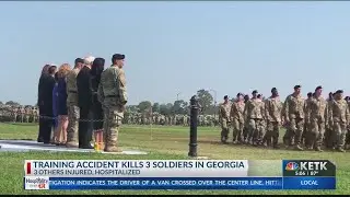 3 US soldiers killed in crash at Fort Stewart in Georgia
