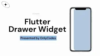 How to make Drawer in Flutter | How to make Right Side Drawer Flutter | How change the Drawer Icon