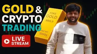 Crypto & Gold Trading LIVE &mdash; BTC, ETH, SOL + XAUUSD Levels