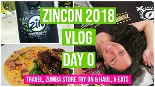 Zumba Convention 2018 VLOG: Travel and Day 0 (Zumbawear Store & Haul, and Packing Just a Carry-On)