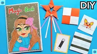 8 Paper Magics in a Book / How to Make Magic Book