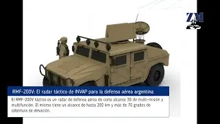 RMF-200V: Conoce el radar t&aacute;ctico de INVAP para la defensa a&eacute;rea argentina