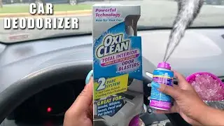 Oxi Clean Car Deodorizer Bomb Review || JAZZYTV