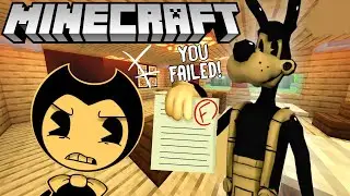 Bendy Goes To School! (BATIM MINECRAFT)