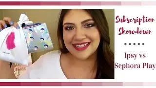 Subscription Showdown | Ipsy vs Sephora Play! | July 2016 // Beauty With Lily