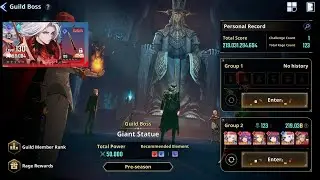 Test A0-A2 Sian Halat on Guild Boss | 18/1/2026 | Solo Leveling: Arise
