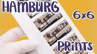 Medium format color print from Hamburg