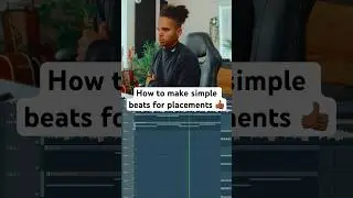 Simple beats = placements 👍🏾 #flstudio #producerlife #flstudioproducer #makebeats #beatmakers
