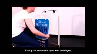 How To Assemble An Eco Swinger Pavement Sign