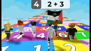 Math Block Race! BIG Reward! Wins! 1376 Trophys! Roblox! Funny Moments!