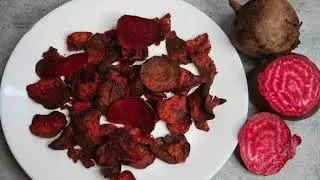 Beetroot Chips | Low Calorie Beetroot Chips | Air fryer Beet Chips | Beetroot Crisps | Healthy Snack