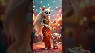 cat and mouse dance Short video #viralvideo #funny #youtubeshorts #cartoon #status