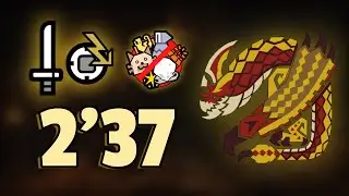 Seregios vs. Sword and Shield in 2'37 | No Cat/Mantles/Tools |【MHWilds】