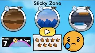 Sticky Zone Superstar Guide - Flappy Golf 2
