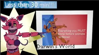 Everything you MUST know before animation in Blender (less than 30 min) [Darwin's World]