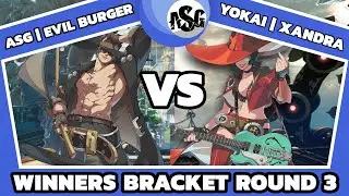 ASG September bracket Winners Round 3 ASG | Evil Burger (Johnny) vs Yokai | Xandra (I-No)