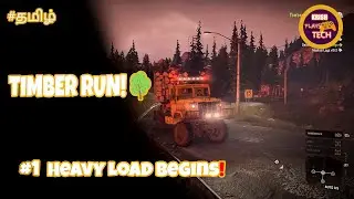 SnowRunner Tamil Co-Op | Timber for Local Part 1 | Funny Moments with Friend