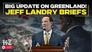 US News Live | Donald Trump&rsquo;s Greenland Envoy Jeff Landry Holds Press Briefing | US vs Greenland