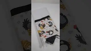 Make and sell decorated dish towels - Easy Sewing Project