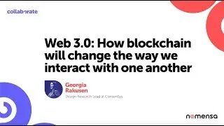 Web 3.0: How blockchain will change how we interact with one another | Georgia Rakusen talk video
