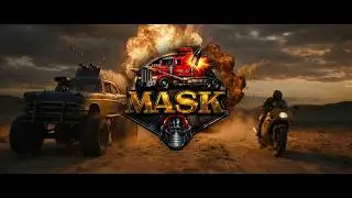 M.A.S.K. Intro | 4K Cinemascope Remaster | 80s Nostalgia Rebooted