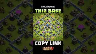 НОВАЯ РАТУША 12 Гибридная база с LINK - Clash of Clans