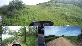 Yamaha TW 125 - Cut and Run - Little Hill climb