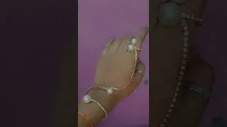 Easy & gorgeous rhinestone chain bracelet|diy ring bracelet #diy#craft#bracletdesign#diyaccessories