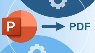 Как сохранить презентацию в формате PDF в Microsoft PowerPoint?