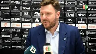 Declaraciones de Antonio L&oacute;pez entrenador del Movistar Estudiantes