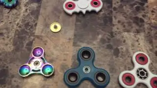 BEST FIDGET SPINNER BEARING COMPARISON LARGE VS SMALL BEARINGS BEST FASTEST LONGEST SPIN TIME