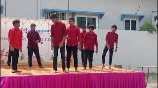 Energetic dance performance by 8th class boys # pongal celebrations 🎊