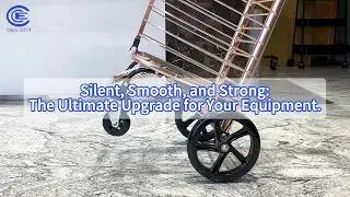 Silent, Smooth, and Strong: The Ultimate Upgrade for Your Equipment. #caster #casterwheels