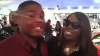 Angie Stone & my boy Thomas Squire