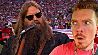 Chris Stapleton Sings the National Anthem at Super Bowl LVII! (REACTION)