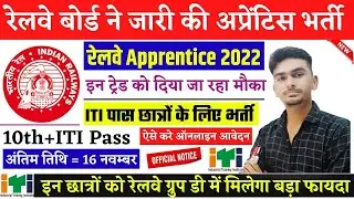 Good News ITI Student | railway apprentice 2022 | Patiala locomotive apprenticeship | PLW apprentice