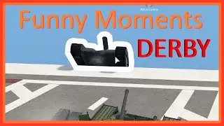 CAR CRUSHERS 2 DERBY, FUNNY MOMENTS! (Roblox - Car Crushers 2)