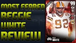 99 Most Feared Reggie White Review | Madden 17 Ultimate Team Player Review