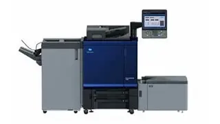 Konica Minolta vigiting card printing machine || Album printing machine || multicolour card printing