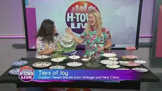 Tiers of Joy: Custom Tiered Stands from Vintage and New China - H-TOWN LIVE