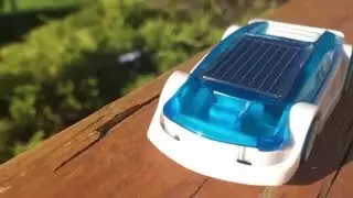 Solar car test